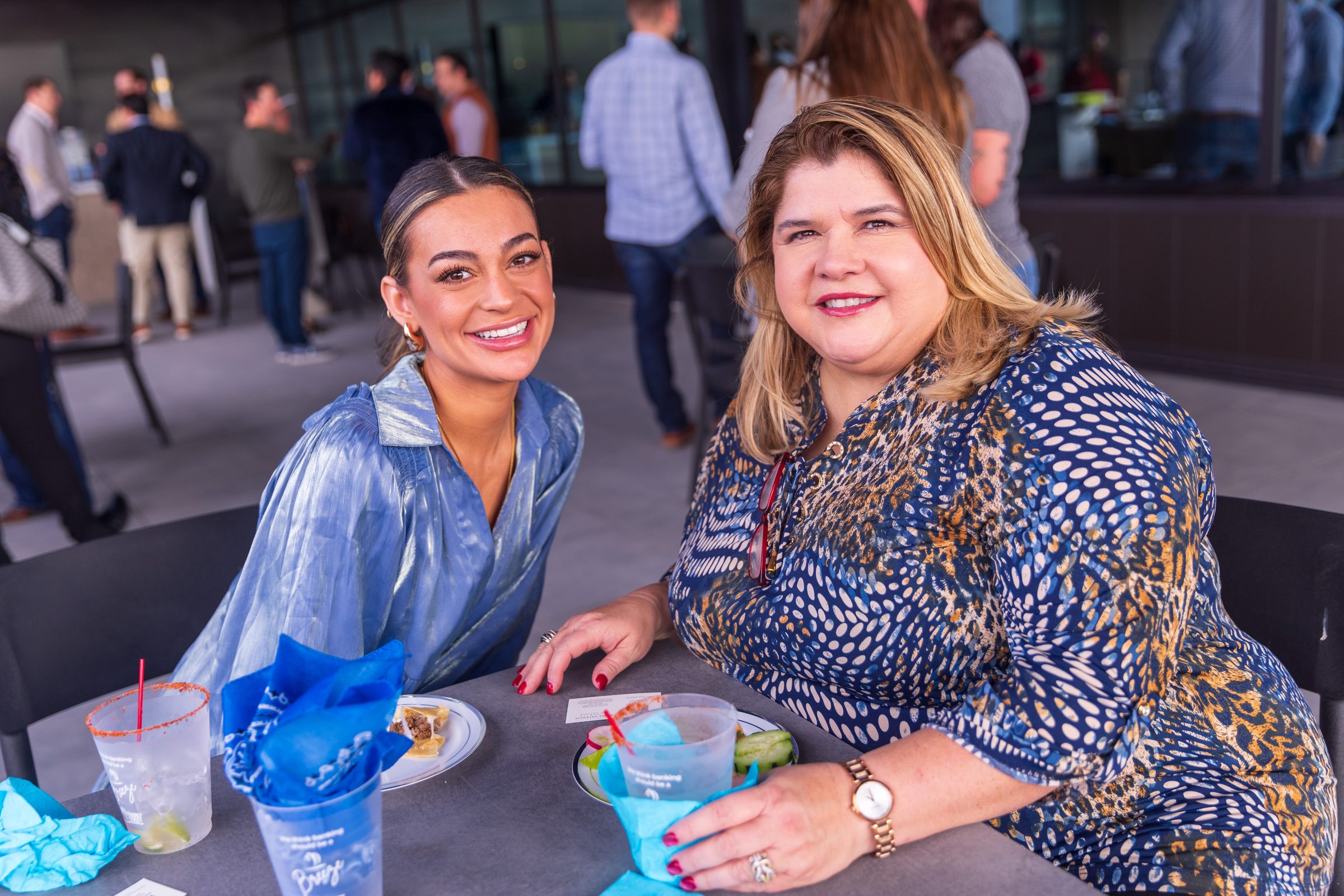 Guests at a corporate networking event in San Antonio